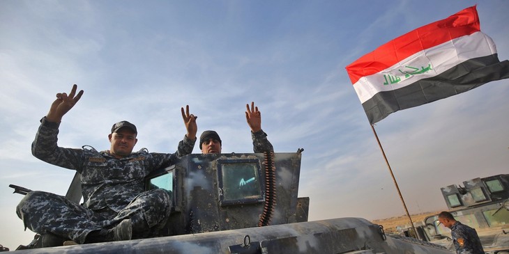 Irak : l'armée reprend des villages à Daech au nord-est de Mossoul  - ảnh 1